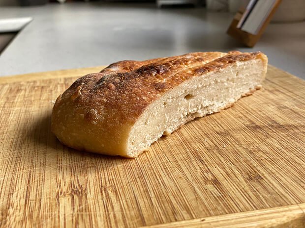 sourdough bread flat