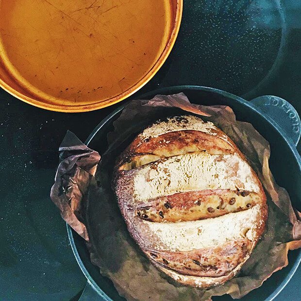 Dutch Oven Sourdough Bread - Cooking Gorgeous