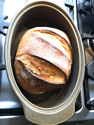 Faking it - Baking your sourdough without a dutch oven or pizza stone
