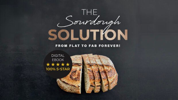 how to fix flat sourdough bread. 5-star troubleshooting book