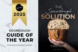 Award winning sourdough eBook. Ultimate baking manual and troubleshooting guide for Artisanal bread baking and sourdough bread indulgence at home.