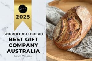 Best organic sourdough starter kits made in Australia, award by LuxLife UK 2023 and 2025
